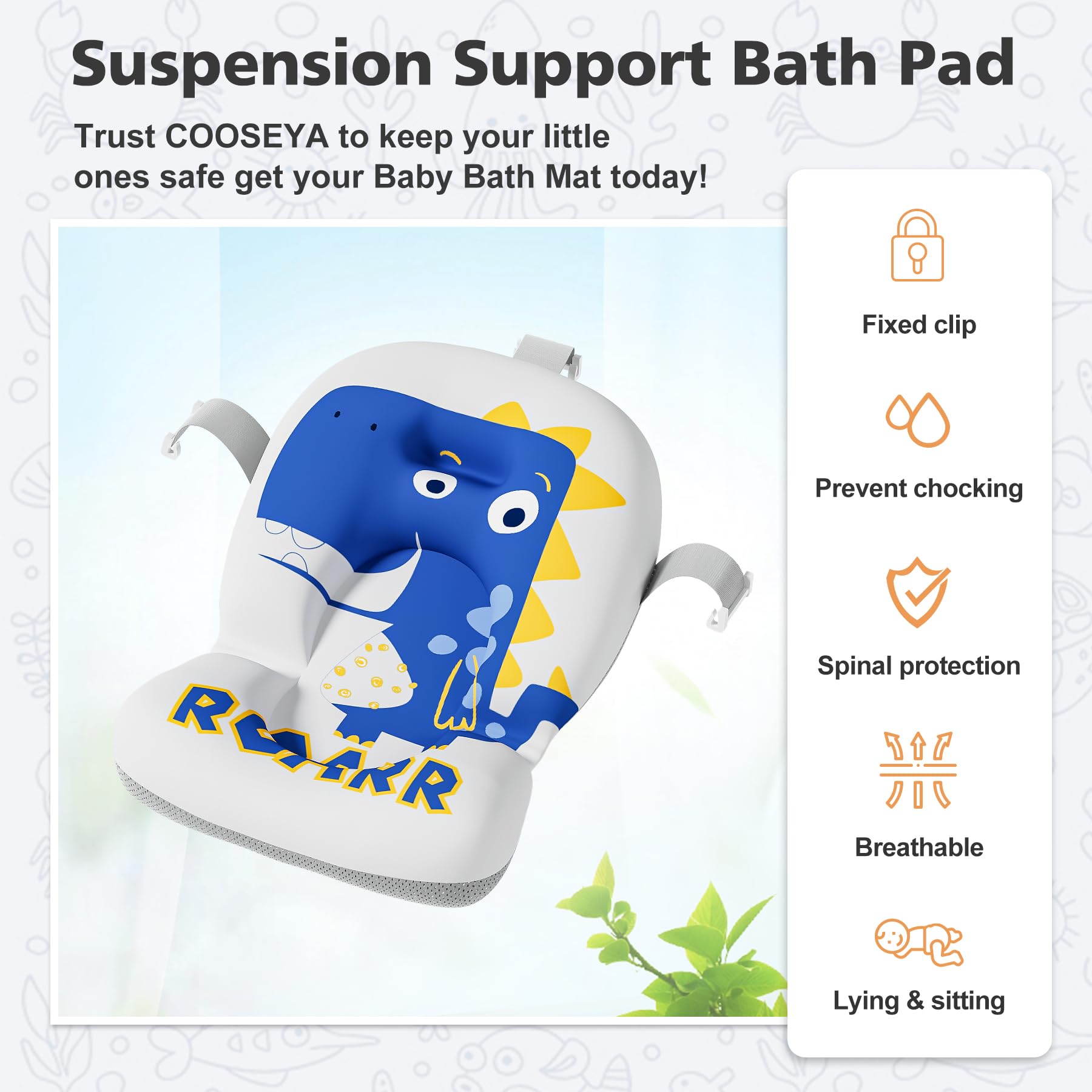 Collapsible Baby Bathtub for Newborns with Thermometer and Soft Floating Cushion Portable and Foldable Travel Baby Boy Bath Tub for Infants to Toddler 0-36 Month (Beige)
